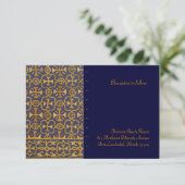 Empfang Begleitkarte (Stehend Vorderseite)