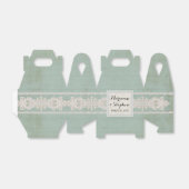 Empfang bevorzugt rustikale Spitzen mit alter Vint Geschenkschachtel (Ungefaltet)