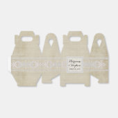 Empfang bevorzugt rustikale Spitzen mit alter Vint Geschenkschachtel (Ungefaltet)