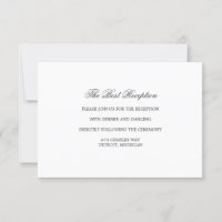 Empfang Card - Die beste Suite