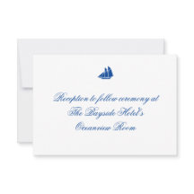 Empfang Cards "On Sea"