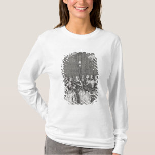 Empfang der Damen am Häuschen von Mopses T-Shirt