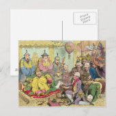 Empfang der Diplomatie Postkarte (Vorne/Hinten)