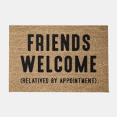 Empfang der Freunde Fußmatte (Vorderseite)