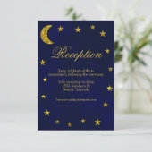 Empfang der Himmelsnacht Begleitkarte (Stehend Vorderseite)