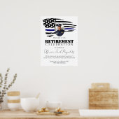 Empfang der Polizei Poster (Küche)