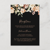 Empfang der Royal Floral Begleitkarte (Vorderseite)