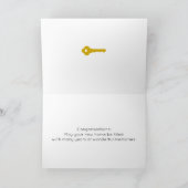 Empfang des Hauses Karte (Innenseite)