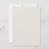 Empfang Details Rustikale Weinkellerei Eukalyptus  Einladung (Rückseite)