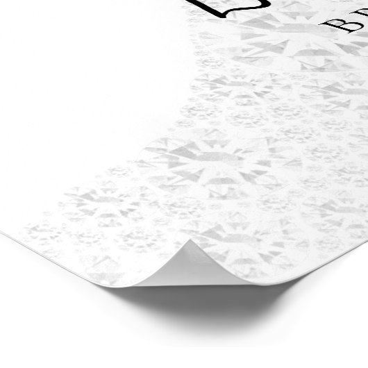 Empfang durch das Brautparty Poster (Ecke)