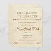 Empfang-Einsteckkarte für Storybook Begleitkarte (Vorne/Hinten)