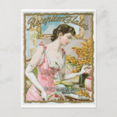 Empfang Flakes Vintag Backen Kunst Postkarte (Vorderseite)