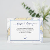 Empfang für das Vineyard-Event im Nautical-Martha- Begleitkarte (Stehend Vorderseite)