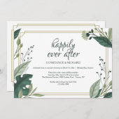 Empfang für Foliendiebstahl Einladung (Vorne/Hinten)