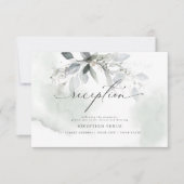 Empfang für helle Farbe Einladung (Vorderseite)