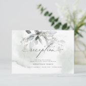 Empfang für helle Farbe Einladung (Stehend Vorderseite)