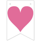 Empfang für Hochzeitsfeiern Wimpelkette (Zweite Fahne)