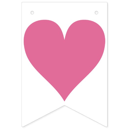 Empfang für Hochzeitsfeiern Wimpelkette (Dritte Fahne)