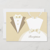 Empfang-Hochzeitskarte Einladung (Vorderseite)