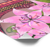 Empfang im Quinceanera Paris Poster (Ecke)