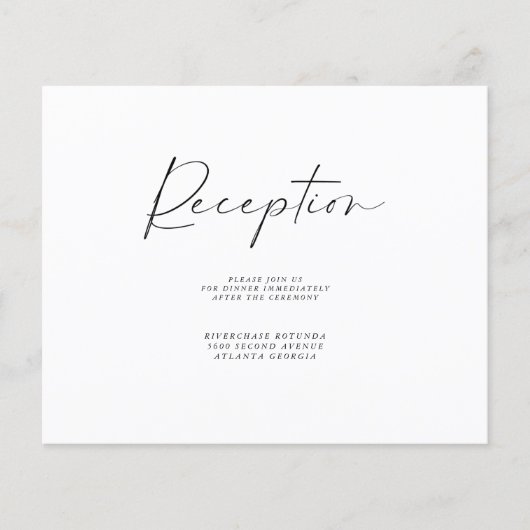 EMPFANG-Informationen einfügen Flyer (Vorne)