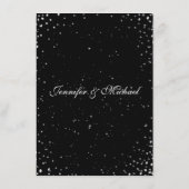 Empfang-Karte| Startname Begleitkarte (Rückseite)