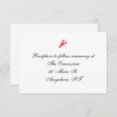 Empfang-Karten "Deep Sea" Einladung (Vorne/Hinten)