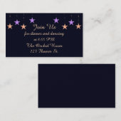 Empfang-Karten für arabische Nächte Begleitkarte (Vorne/Hinten)