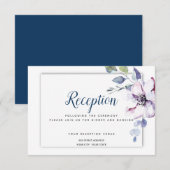 Empfang | Mute Apple Greenery Einladung (Vorne/Hinten)