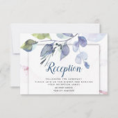 Empfang | Mute Apple Greenery Einladung (Vorderseite)