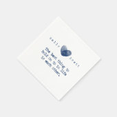 Empfang Napkin Serviette (Ecke)