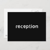 Empfang Postkarte (Vorne/Hinten)