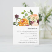 EMPFANG RSVP KARTE (Stehend Vorderseite)