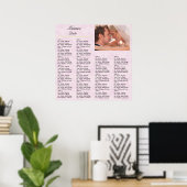 Empfang Seekarte Lilac Poster (Heimbüro)