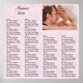 Empfang Seekarte Lilac Poster