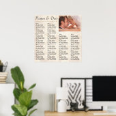 Empfang-Sitzdiagramm Poster (Heimbüro)