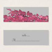 Empfang-Sitzkarten oder Hochzeitskarten für Platzk (Vorne & Hinten)