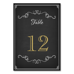 Empfang-Tischnummer Tischnummer