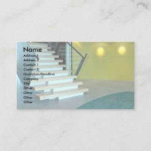 Empfang und Treppe für Business Design S Begleitkarte