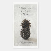 Empfang von Ananas Serviette (Vorderseite)