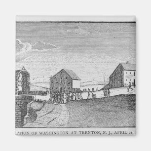 Empfang von Washington in Trenton, New-Jersey Magnet