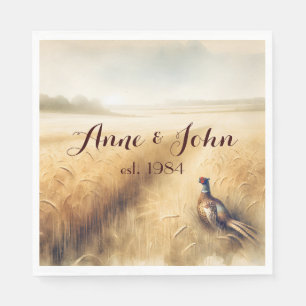 Empfang zum Herbst/Feiertag Serviette
