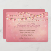 Empfang zur Einladung von Lichtern und Herz (Vorne/Hinten)