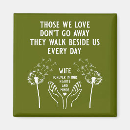 Empfang zur Gedächtnisbeerdigung Magnet