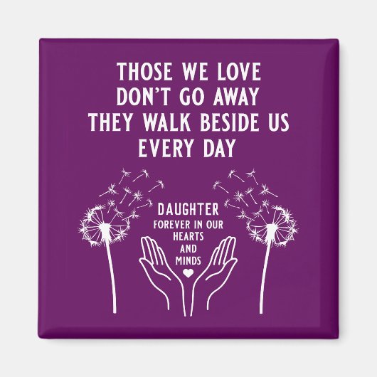 Empfang zur Gedächtnisbeerdigung Magnet (Vorne)