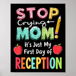 Empfang zurück zur Schule am ersten Tag des Kinder Poster