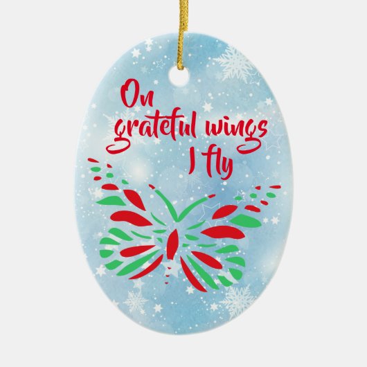 Empfänger einer individuell anpassbaren Transplant Keramik Ornament (Vorne)