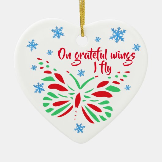 Empfänger einer individuell anpassbaren Transplant Keramik Ornament (Vorne)