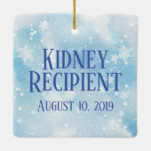 Empfänger einer individuell anpassbaren Transplant Keramikornament (Rückseite)