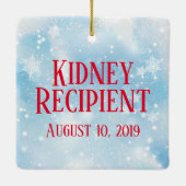 Empfänger einer individuell anpassbaren Transplant Keramikornament (Rückseite)